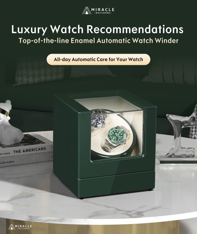 Premium Automatic Watch Winder-Stable Movement-Care for Your Timepiece